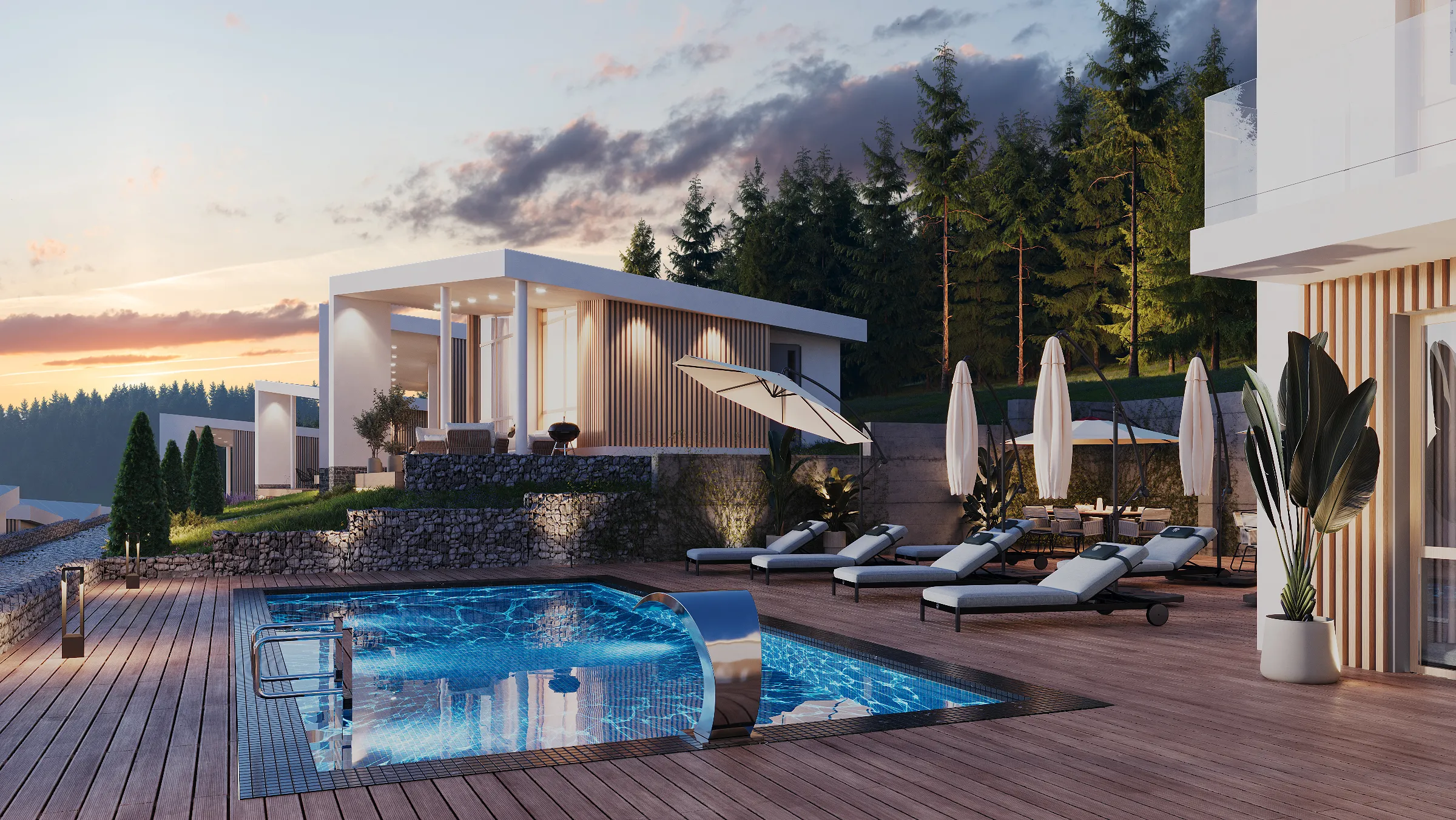 Yako Villas атмосфера
