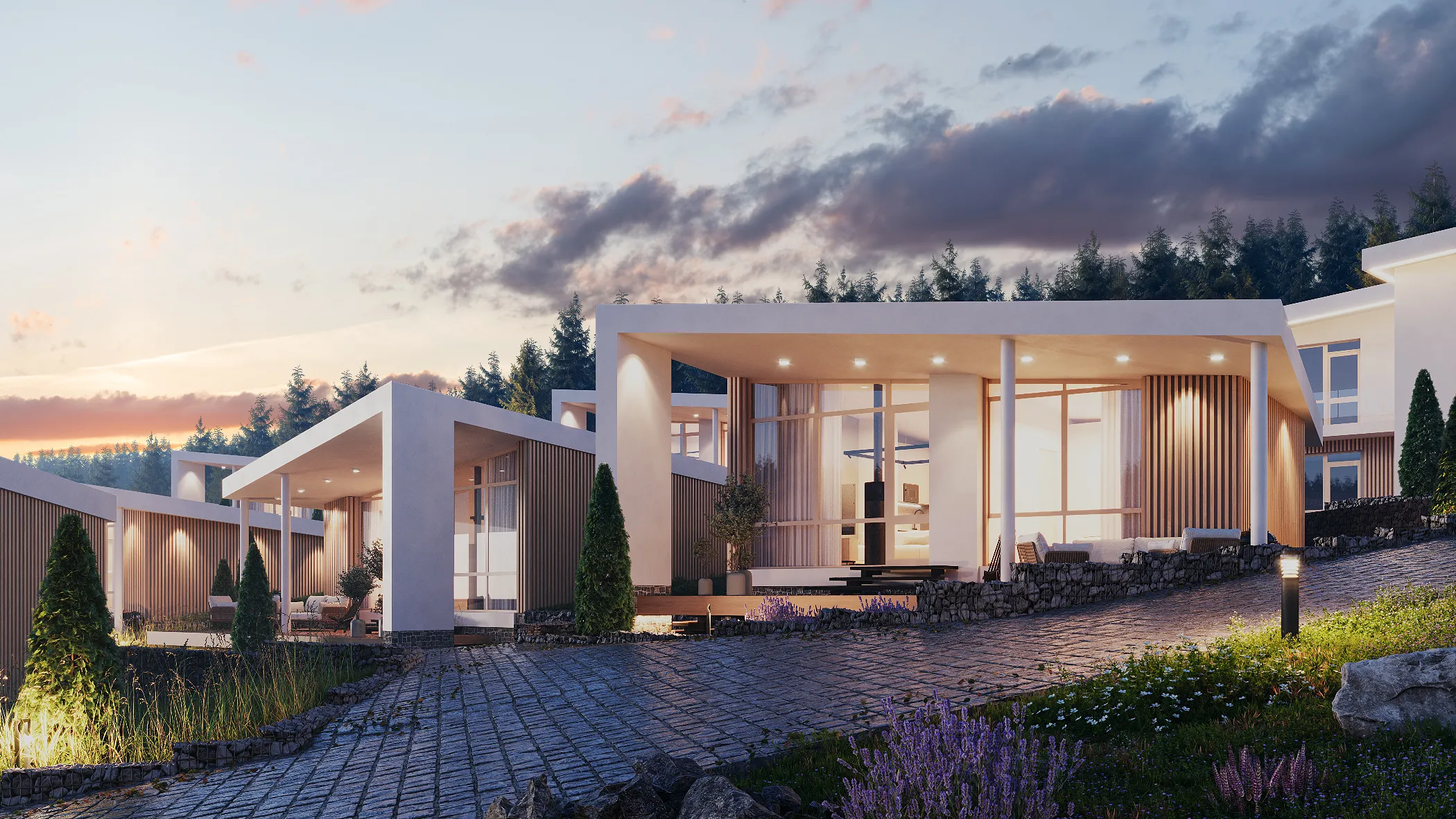 Yako Villas атмосфера